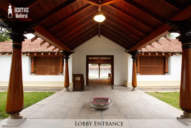 Heritage Мадурай Екстериор снимка Lobby entrance